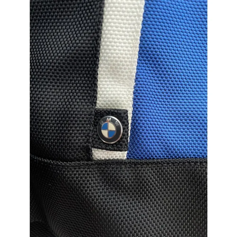 BMW Juniors Size Medium‎ Black Blue Motorad Club Rider Racing Jacket
